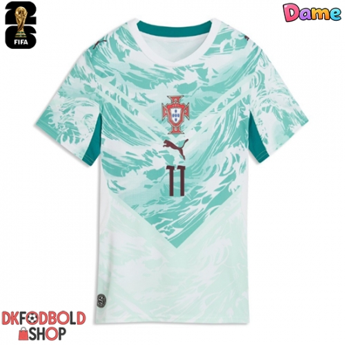 Portugal Joao Felix #11 Udebanetrøje Dame VM 2026 Kort ærmer